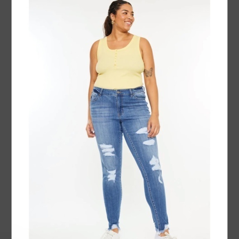 KanCan Summer Mid Rise Super Skinny Jeans xL